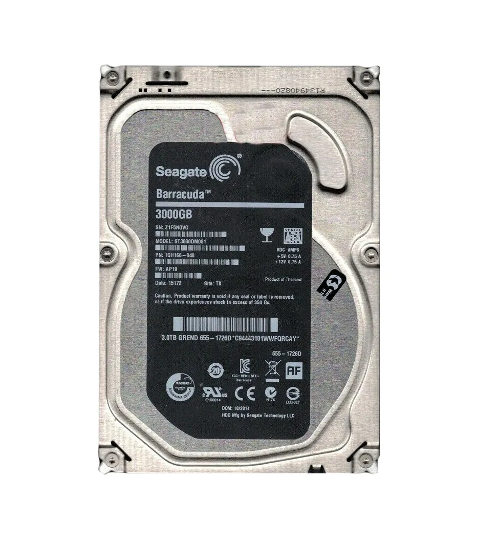 SEAGATE Barracuda 3.5インチ HDD 3TB 2台セット 2台セット】Seagate BarraCuda 3TB 3.5インチSATA HDD