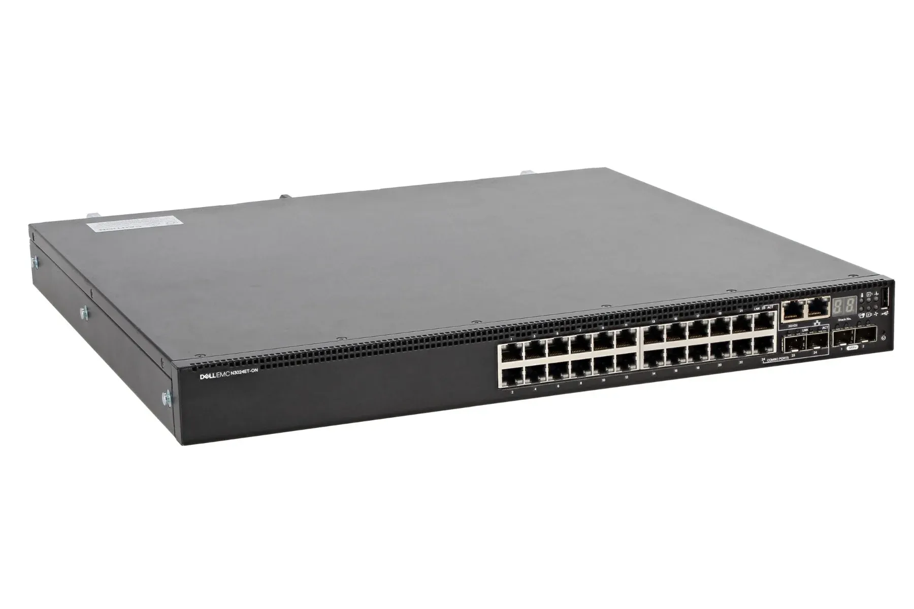 1N82W - Dell Power Switch N3000E N3024ET-ON 24x 2x SFP+ 2x CP Switch