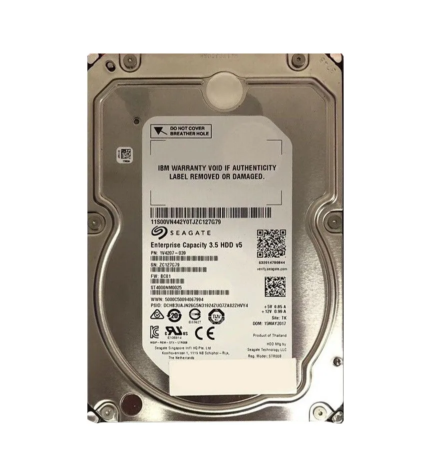 1V4207-037 - Seagate Enterprise Capacity 4TB 7200RPM SAS 12Gb/s