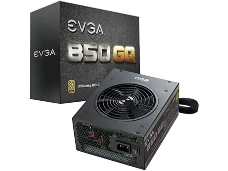 210-GQ-0850-V1 - EVGA 850 GQ 850-Watts 80 Plus Gold Certified Semi Mo…