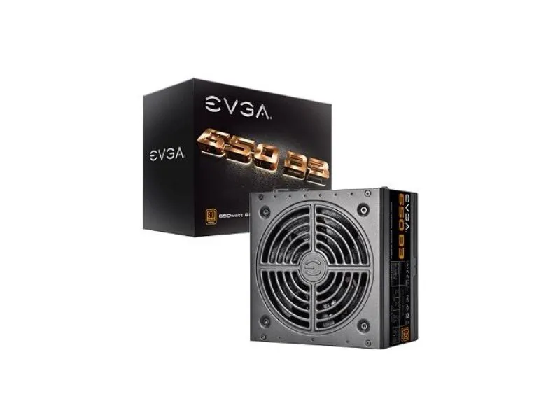 220-B3-0650-V1 - EVGA 650 B3 650-Watts 80 Plus Bronze Fully Modular E…