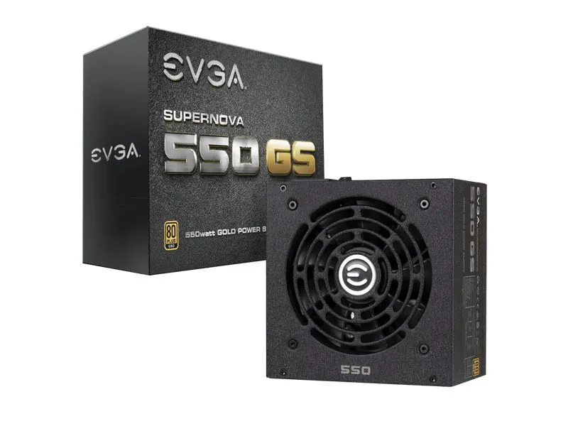 220-GS-0550-V1 - EVGA SuperNOVA 550 GS 550-W Continuous Power, ECO Mo…