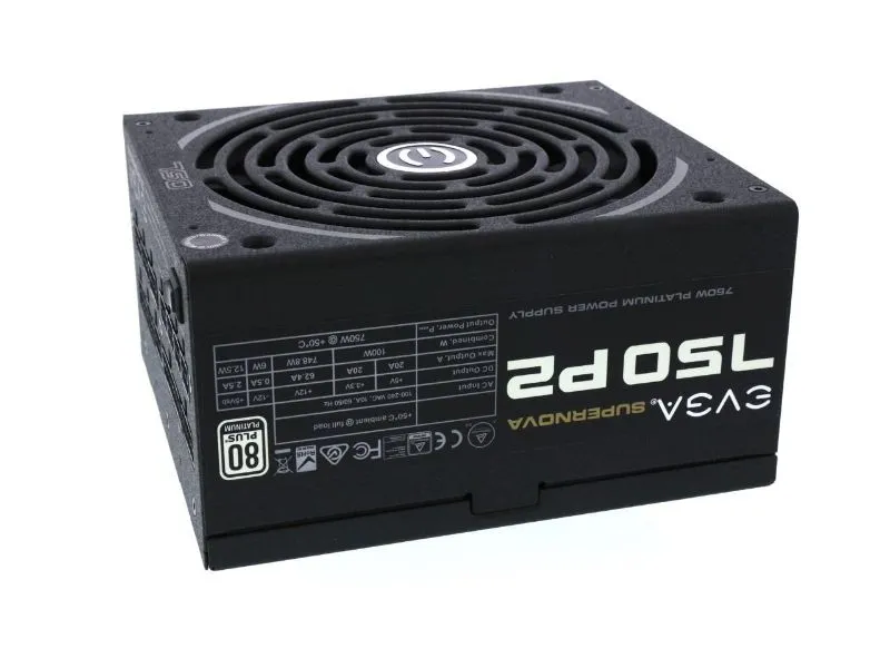 220-P2-0750-X1 - EVGA SuperNOVA 750 P2 750-Watts 12V 62.4A 80 Plus Pl…