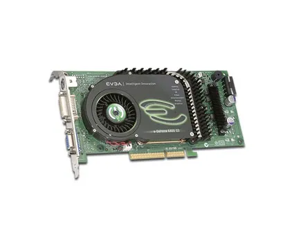 256-A8-N387-KR - EVGA GeForce 6800 GS 256MB GDDR3 256-Bit AGP 4X/8X V…