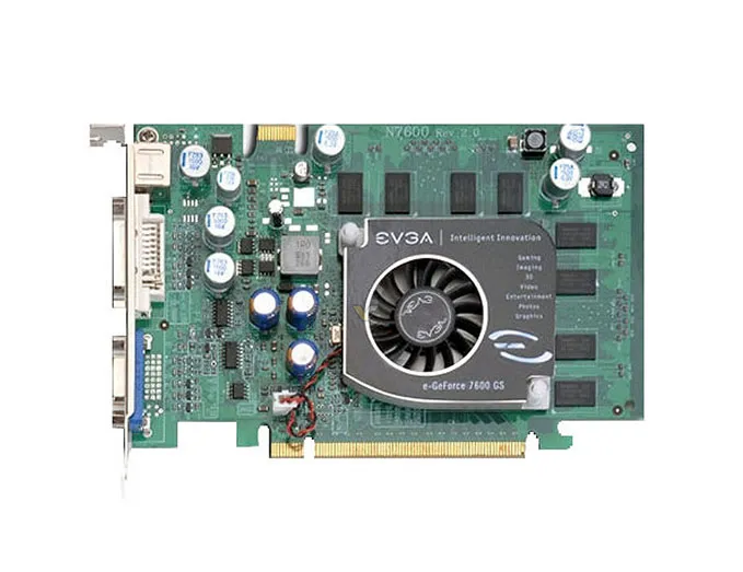 256-A8-N542-KR - EVGA GeForce 7600GS 256MB 128-Bit GDDR2 AGP 4X/8X Vi…