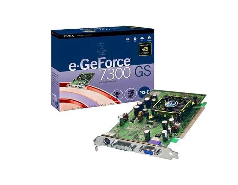 256-P2-N436-KR - EVGA GeForce 7300 GS 256MB DDR2 256-Bit PCI Express …
