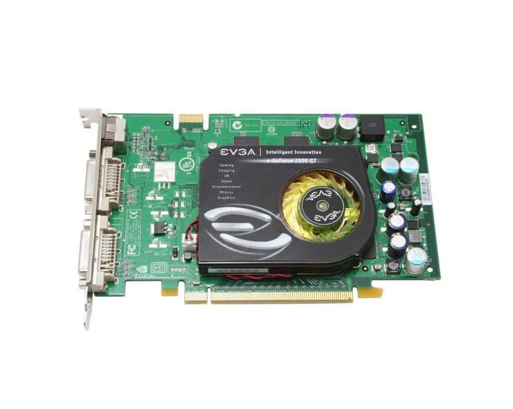 256-P2-N554-KR - EVGA GeForce 7600 GT 256MB GDDR3 128-Bit SLI Support…