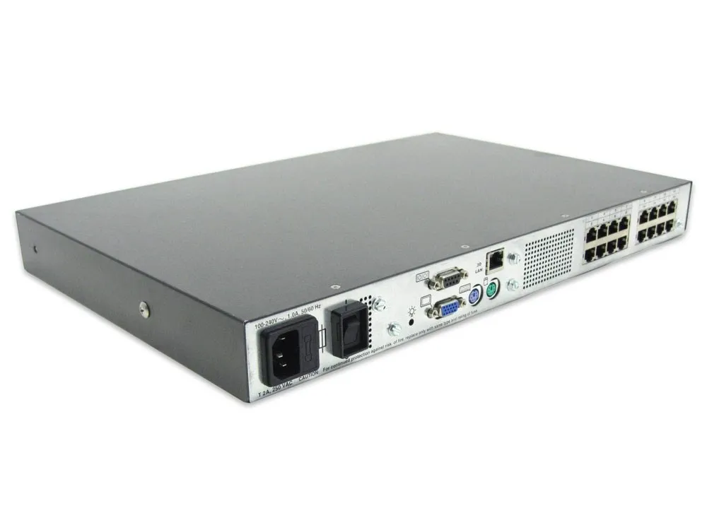 262586-B21 - HP 16-Port IP KVM Console Switch Box 3x1x16 RJ-45 Server…