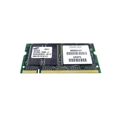 285523-001 - HP 256MB DDR-266MHz PC2100 non-ECC Unbuffered CL2.5 200-…