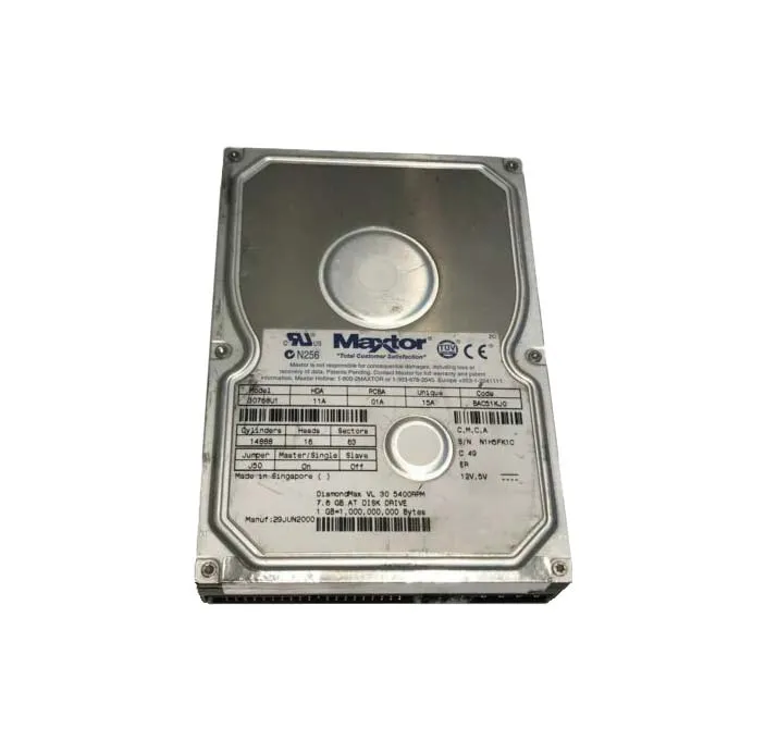30768U1 - Maxtor 7GB 5400RPM ATA-66 3.5-inch Hard Drive