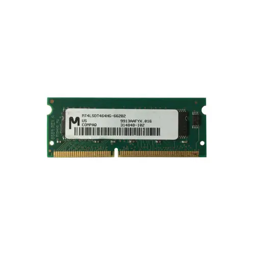 314848-102 - Compaq 32MB 66MHz PC66 non-ECC Unbuffered CL2 144-Pin So…