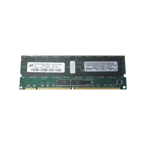 33L3117 - IBM 512MB SDRAM-100MHz PC100 ECC Registered CL2 168-Pin DIM…
