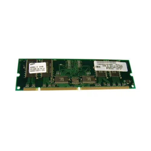 33L3124 - IBM 128MB 133MHz PC133 ECC Registered CL3 168-Pin DIMM 3.3V…