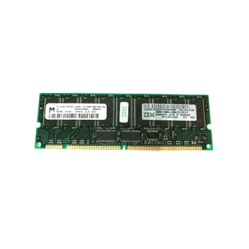 33L3144 - IBM 256MB 133MHz PC133 ECC Registered CL3 168-Pin DIMM Memo…