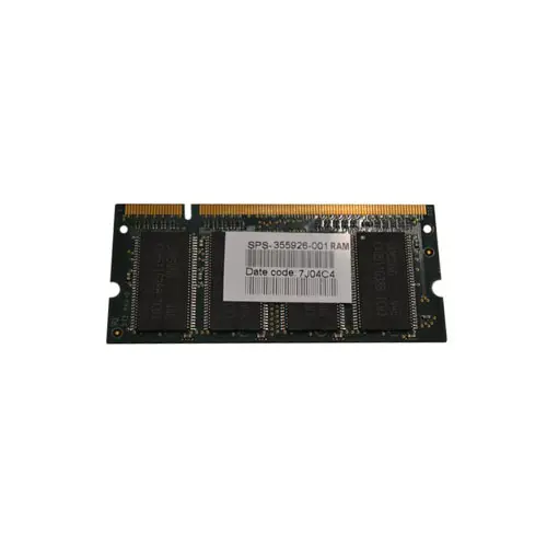 355926-001 - HP 512MB DDR-333MHz PC2700 non-ECC Unbuffered CL2 200-Pi…
