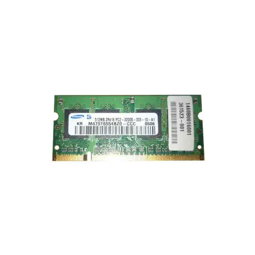 361523-001 - HP 512MB DDR2-533MHz PC2-4200 non-ECC Unbuffered CL4 200…
