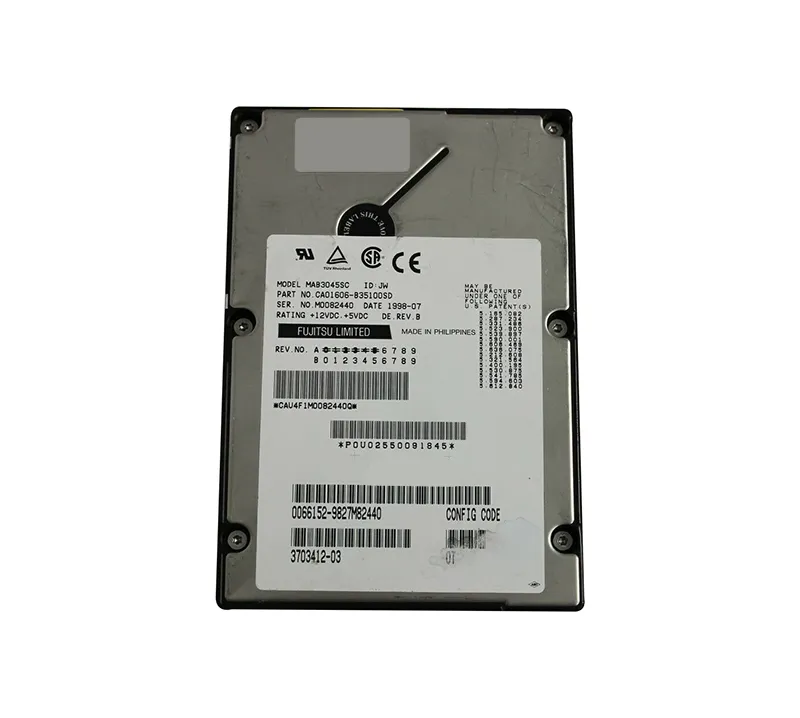 370-3412 - Sun 4GB 7200RPM Ultra Wide SCSI 3.5-inch Hard Drive