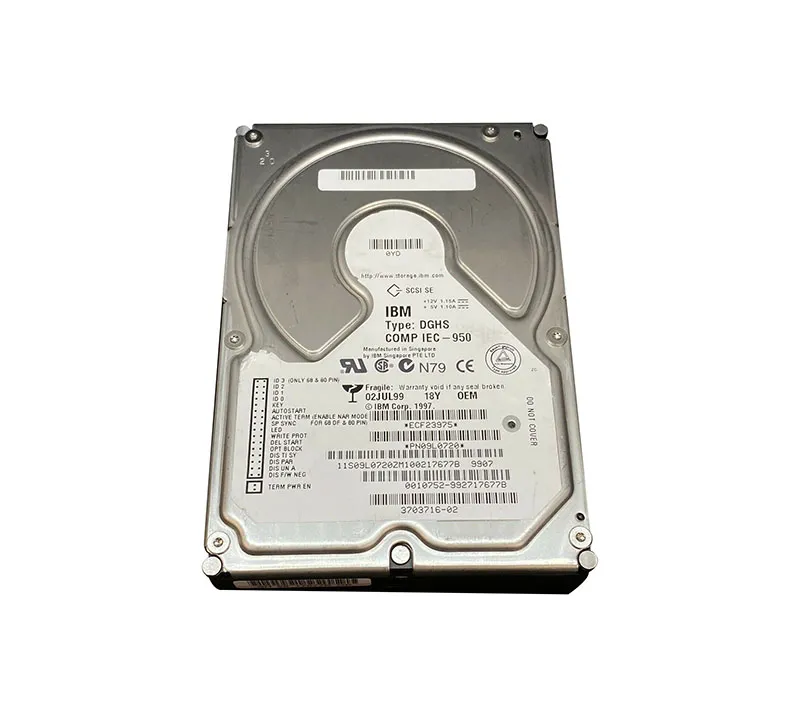 370-3716 - Sun 18.2GB 7200RPM Ultra-160 SCSI Hot-Pluggable Single-End…