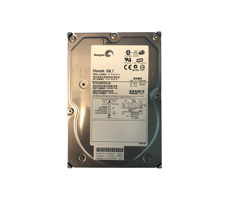 370-7579 - Sun 146GB 10000RPM Ultra-320 SCSI Non Hot-Plug 68-Pin 3.5-…