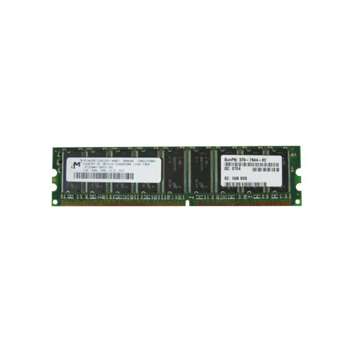 370-7944-02 - Sun 1GB DDR-400MHz PC3200 ECC Unbuffered CL3 184-Pin DI…