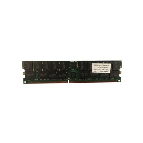 370-7974 - Sun 2GB DDR-333MHz PC2700 ECC Registered CL2.5 184-Pin DIM…