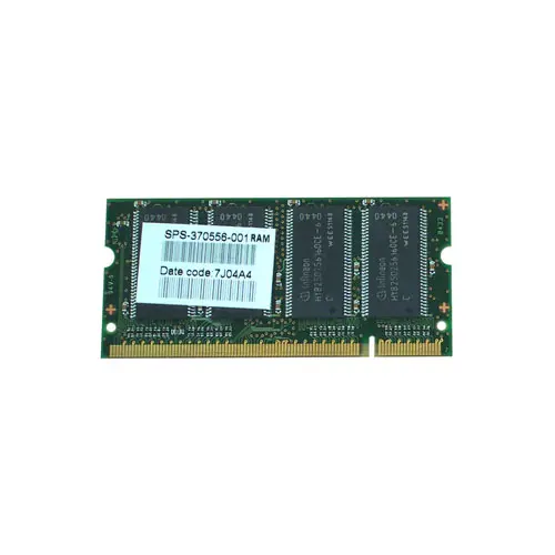 370556-001 - HP 256MB DDR-333MHz PC2700 non-ECC Unbuffered CL2 200-Pi…