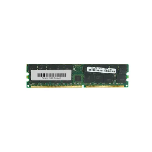 371-1097-01 - Sun 2GB DDR-400MHz PC3200 ECC Registered CL3 184-Pin DI…