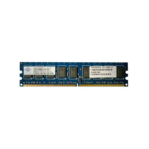 371-2000-01 - Sun 2GB DDR2-667MHz PC2-5300 ECC Unbuffered CL5 240-Pin…