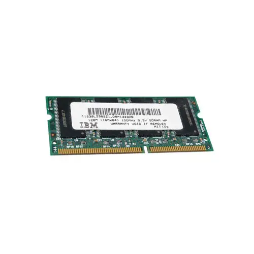 38L2982 - IBM 128MB 100MHz PC100 non-ECC Unbuffered CL2 144-Pin SoDim…
