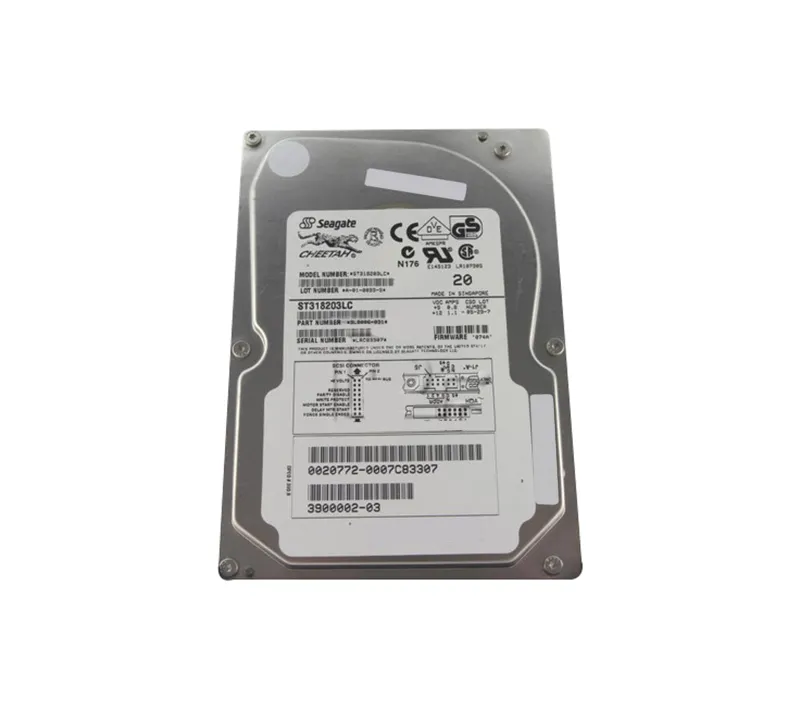 390-0002-03 - Sun 18.2GB 10000RPM Ultra-160 SCSI Hot Swap LVD 80-Pin …