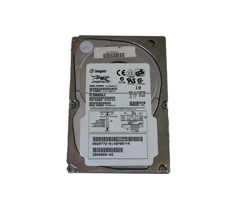 390-0069 - Sun 36.4GB 10000RPM Ultra-160 SCSI LVD Hot-Pluggable 80-Pi…