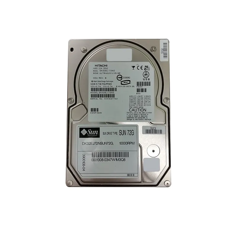 390-0108-03 - Sun 73GB 10000RPM Ultra-320 SCSI LVD Hot-Pluggable 80-P…