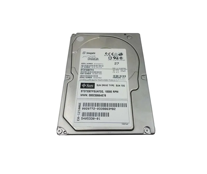 390-0122-03 - Sun 73GB 10000RPM Fibre Channel 2GB/s 3.5-inch Hard Dri…