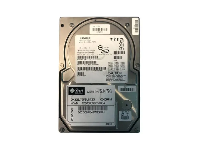 390-0123-02 - Sun 73GB 10000RPM Fibre Channel 2GB/s 3.5-inch Hard Dri…