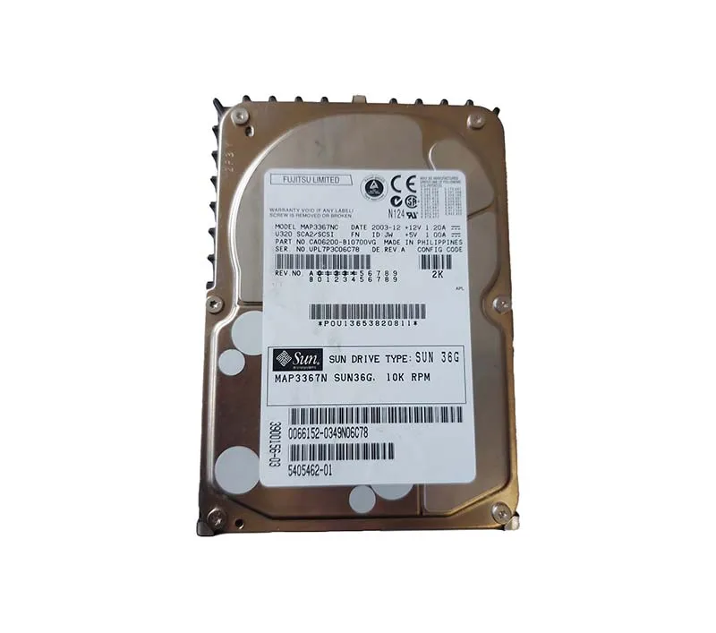 390-0156-03 - Sun 36GB 10000RPM Ultra 320 SCSI 3.5-inch Hard Drive