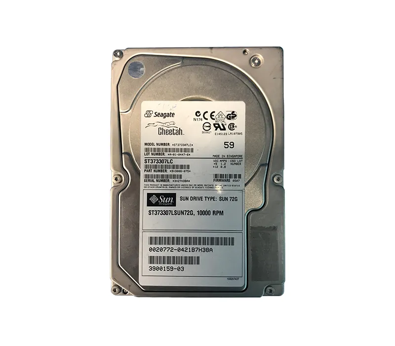390-0159-02 - Sun 73GB 10000RPM Ultra-320 SCSI LVD Hot-Pluggable 80-P…
