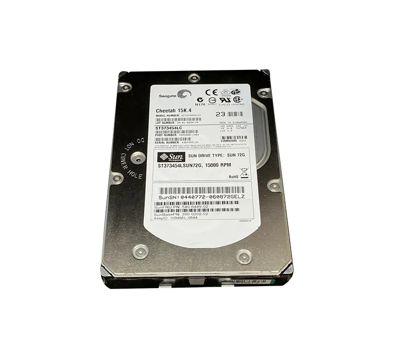 390-0202-01 - Sun 73GB 15000RPM Ultra-320 SCSI LVD Hot-Pluggable 80-P…