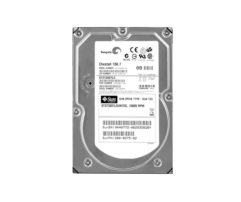 390-0275 - Sun 73GB 10000RPM Ultra-320 SCSI LVD Hot-Pluggable 80-Pin …