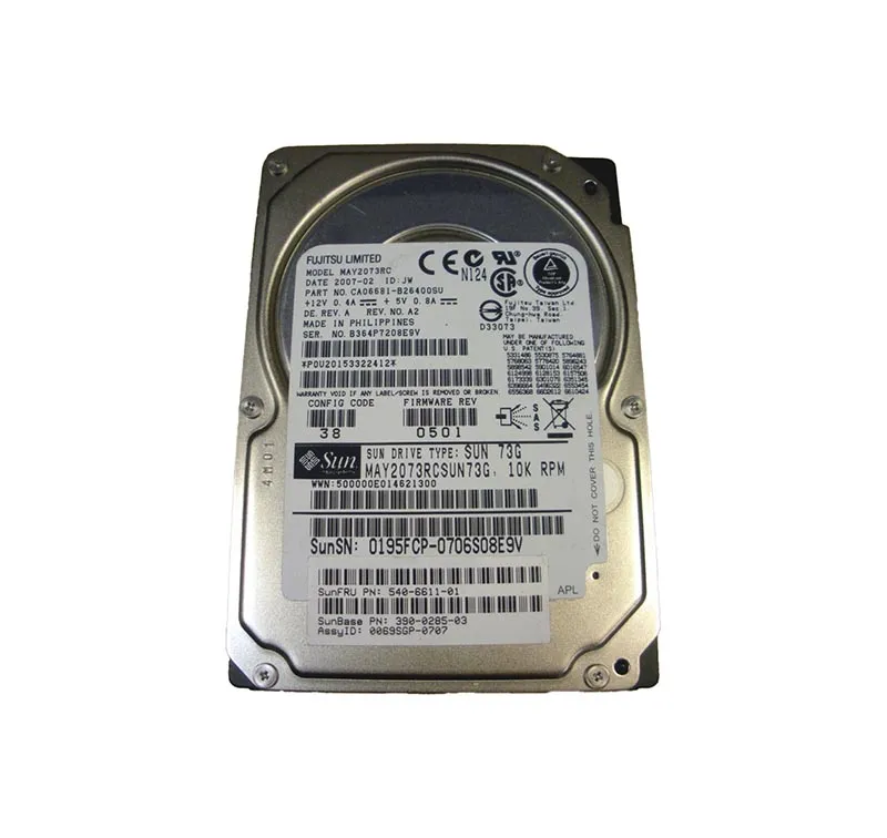 390-0285 - Sun 73GB 10000RPM 2.5-inch SAS 3Gbps Hot Swappable Hard Dr…