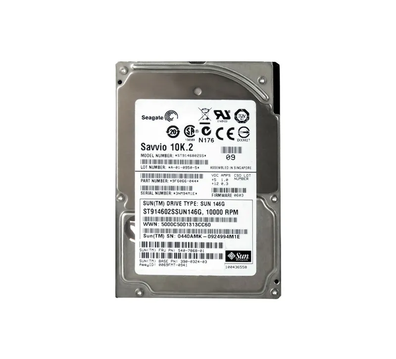 390-0324-01 - Sun 146GB 10000RPM SAS 3GB/s Hot-Pluggable 2.5-inch Har…