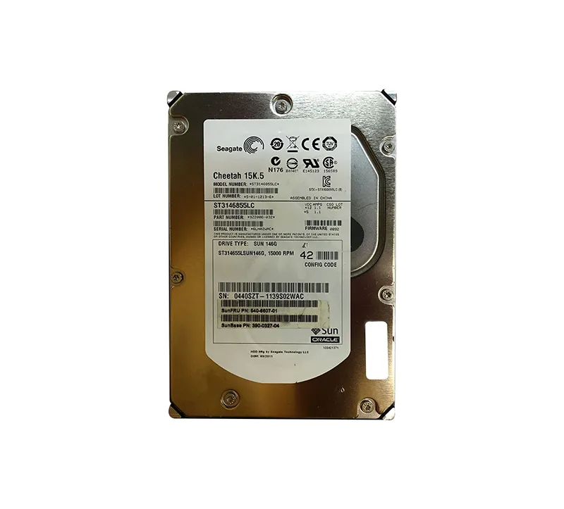 390-0327-02 - Sun 146GB 15000RPM Ultra-320 SCSI LVD Hot-Pluggable 80-…