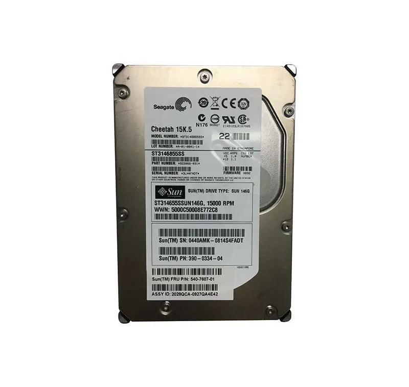 390-0334-01 - Sun 146GB 15000RPM SAS 3GB/s Hot-Pluggable 3.5-inch Har…