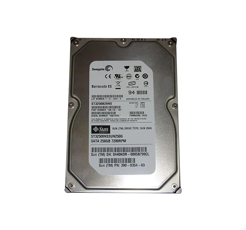 390-0354 - Sun 250GB 7200RPM SATA 3Gbps 3.5-inch Hard Drive