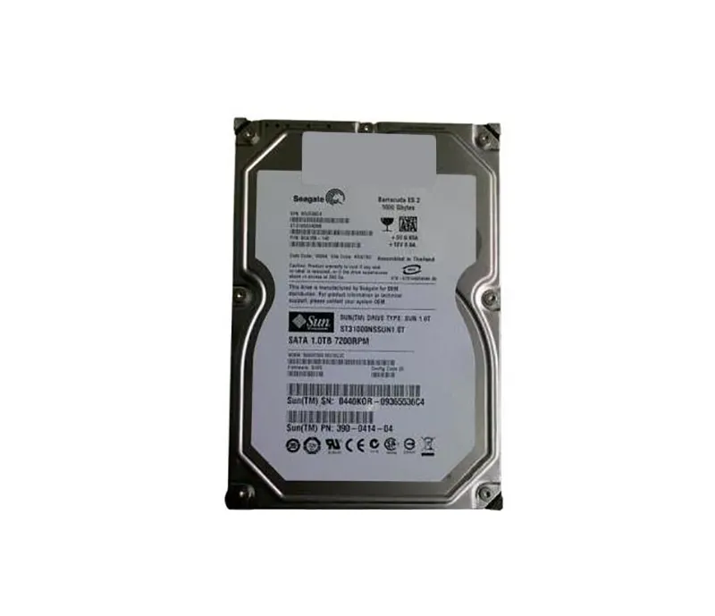 390-0414-04 - Sun 1TB 7200RPM SATA 3GB/s 32MB Cache 3.5-inch Hard Dri…