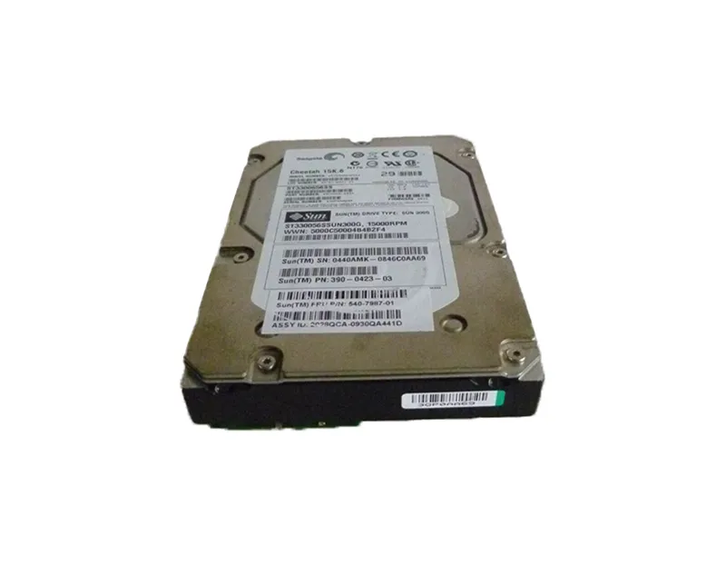 390-0423-04 - Sun 300GB 15000RPM SAS 3Gb/s 3.5-inch Hard Drive