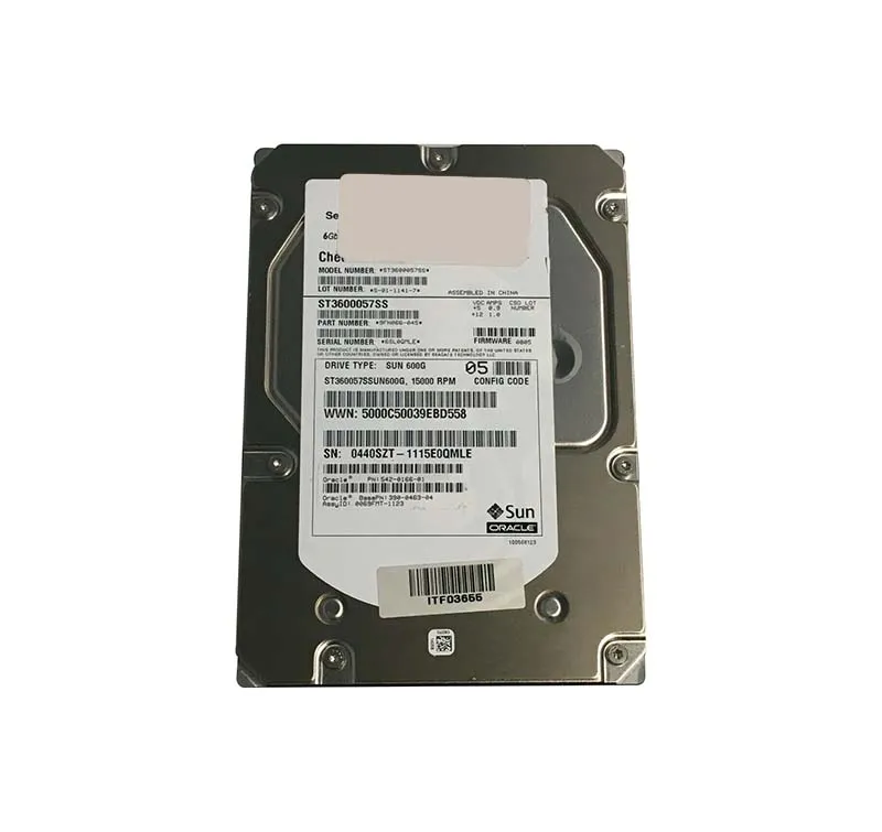 390-0463-04 - Sun 600GB 15000RPM SAS 6GB/s Hot-Pluggable 16MB Cache 3…