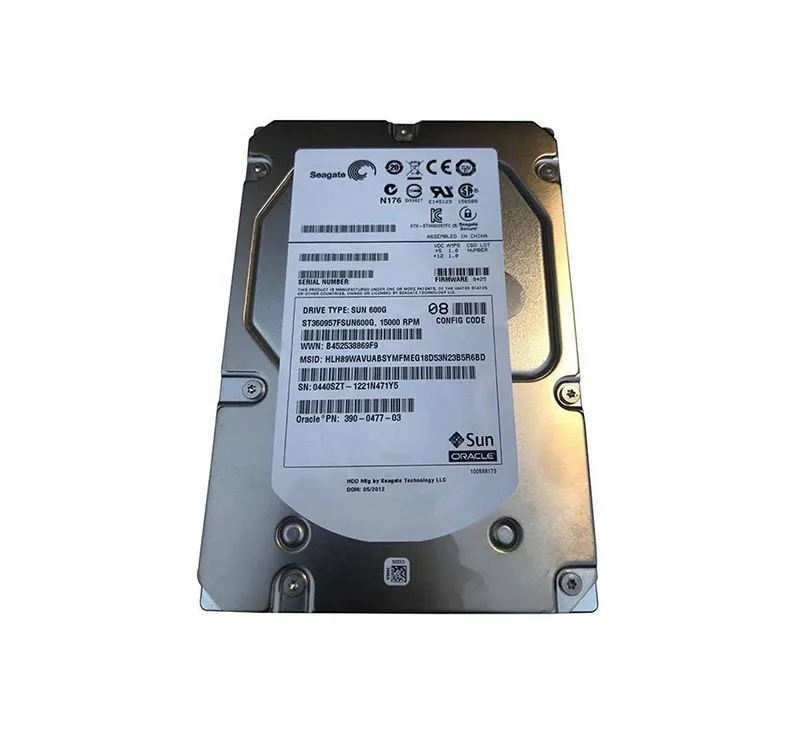 390-0477-02 - Sun 600GB 15000RPM Fibre Channel 4Gb/s 3.5-inch Hard Dr…