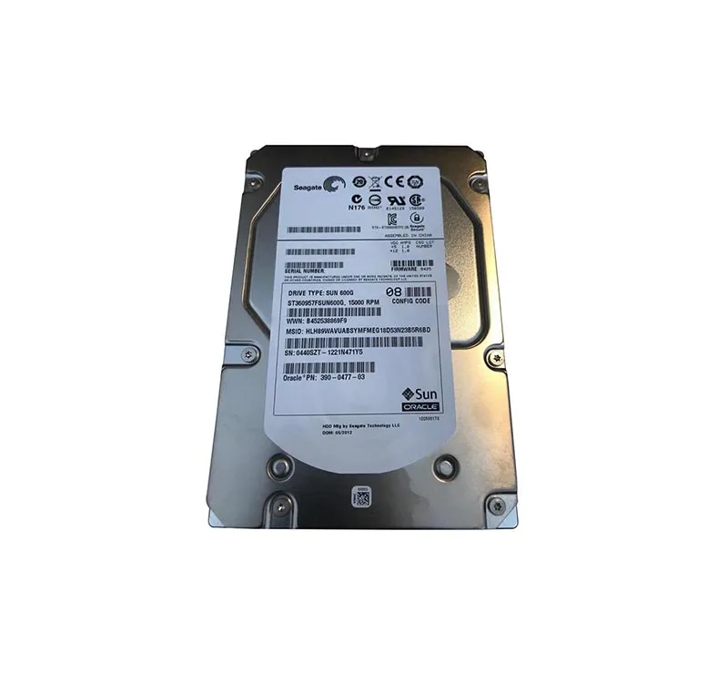 390-0477-03 - Sun 600GB 15000RPM Fibre Channel 4Gb/s 16MB Cache 3.5-i…