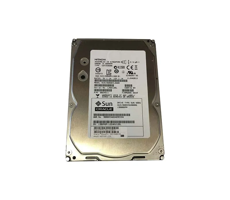 390-0483-02 - Sun 600GB 15000RPM SAS 6Gb/s Hot-Swappable 16MB Cache 3…