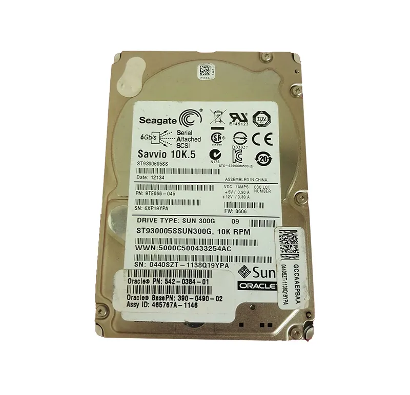 390-0490-01 - Sun 300GB 10000RPM 2.5-inch SAS 6Gbps 16MB Cache Hot Sw…